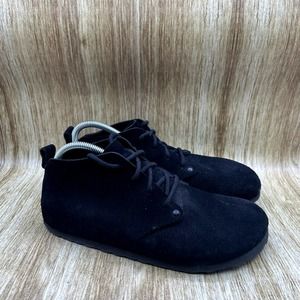 Birkenstock Dundee Chukka Black Ankle Boots